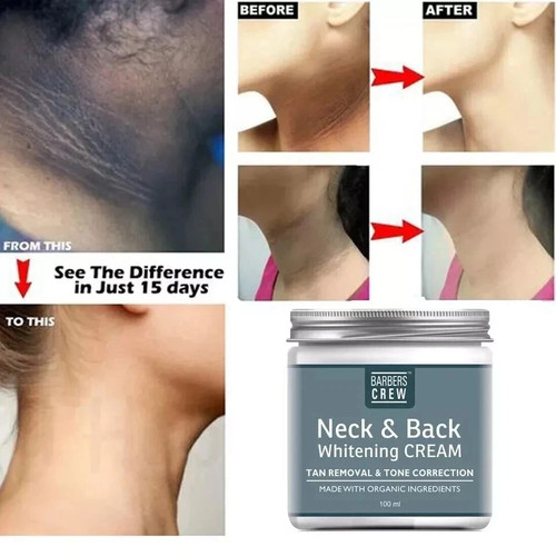 Dark neck back skin - dark, &