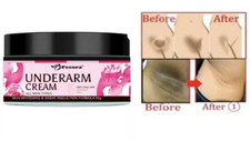 Underarm cream, skin