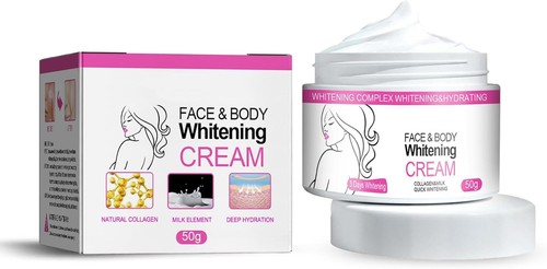 Permanent bleaching skin cream - permanent,