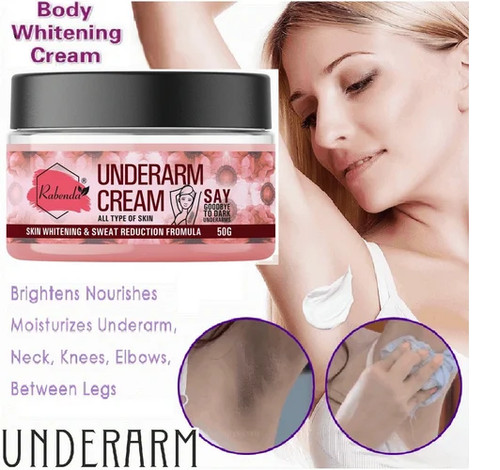 Underarm and neck back - and,